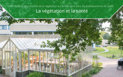 Une université Hollandaise résume les interactions vertueuses entre la végétation et la santé
