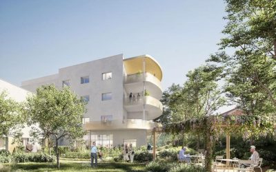 Un beau projet pour la reconstruction de l’EHPAD de Villefranche (69) – 2ème rang du concours