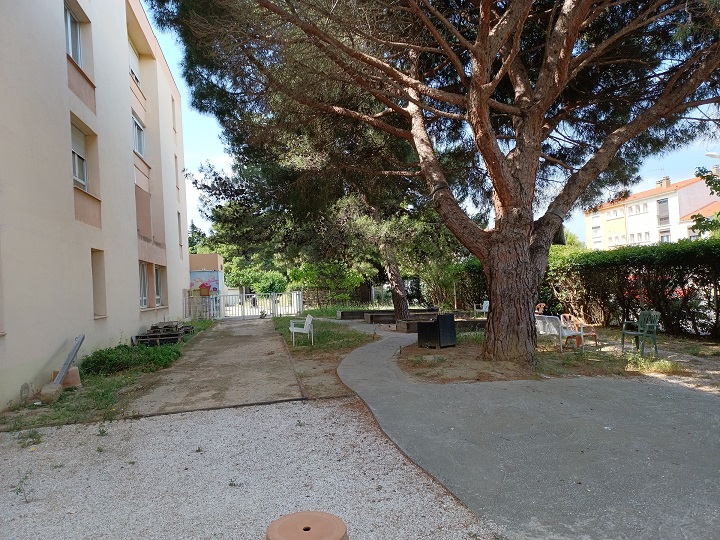 le jardin de la Résidence