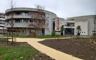 Livraison de la 1ère phase du “Jardin de Vie” de l’Accueil des Buers à Villeurbanne