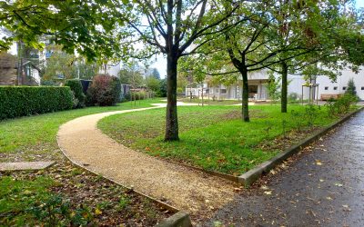 Livraison de la 2ème phase du “Jardin de Vie” de l’Accueil des Buers à Villeurbanne