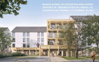 La Vie en Roses participe à la réhabilitation et l’extension de l’EHPAD« Le Tournant des Saisons » à Oyonnax (01)