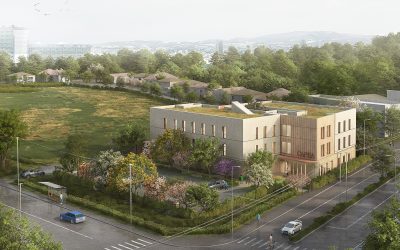 Un beau projet pour un centre de pédopsychiatrie ambulatoire à Rillieux 69) – 2ème rang du concours